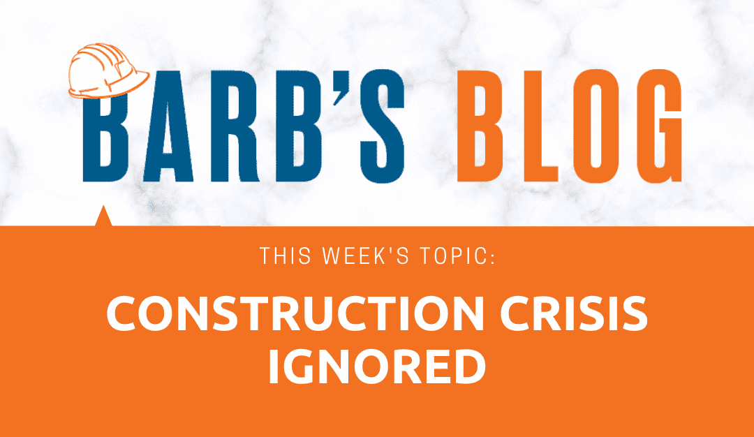 Construction Crisis IGNORED