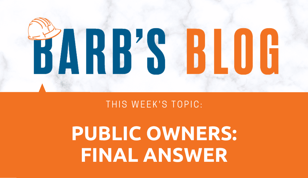 Public Owners – Final Answer