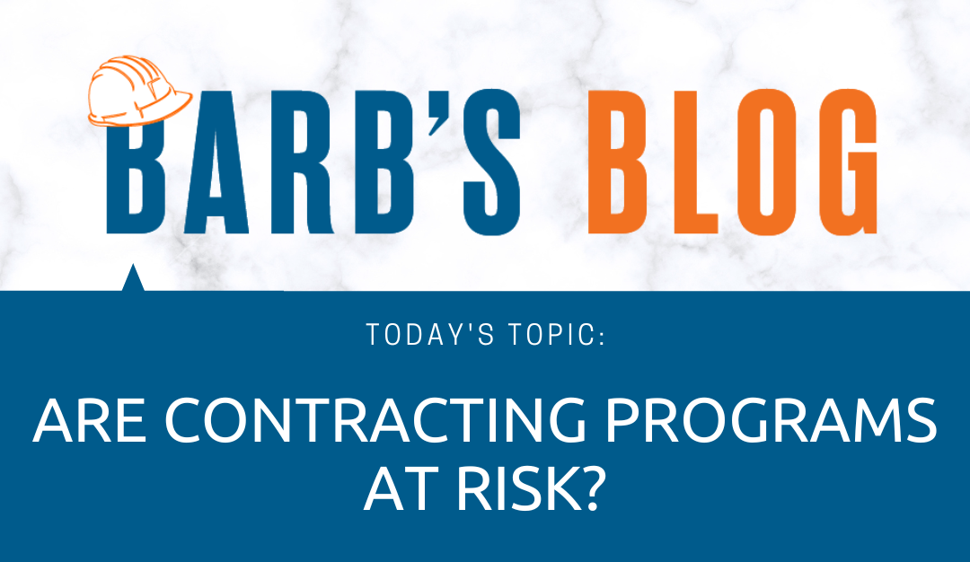 Are Contracting Programs at Risk