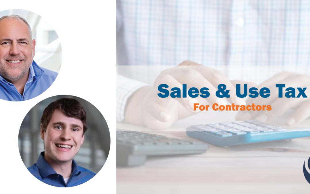 Sales & Use Tax for Contractors