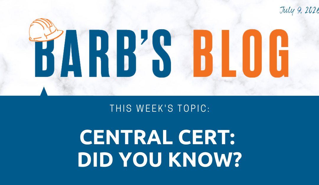 Central CERT: Did You Know?