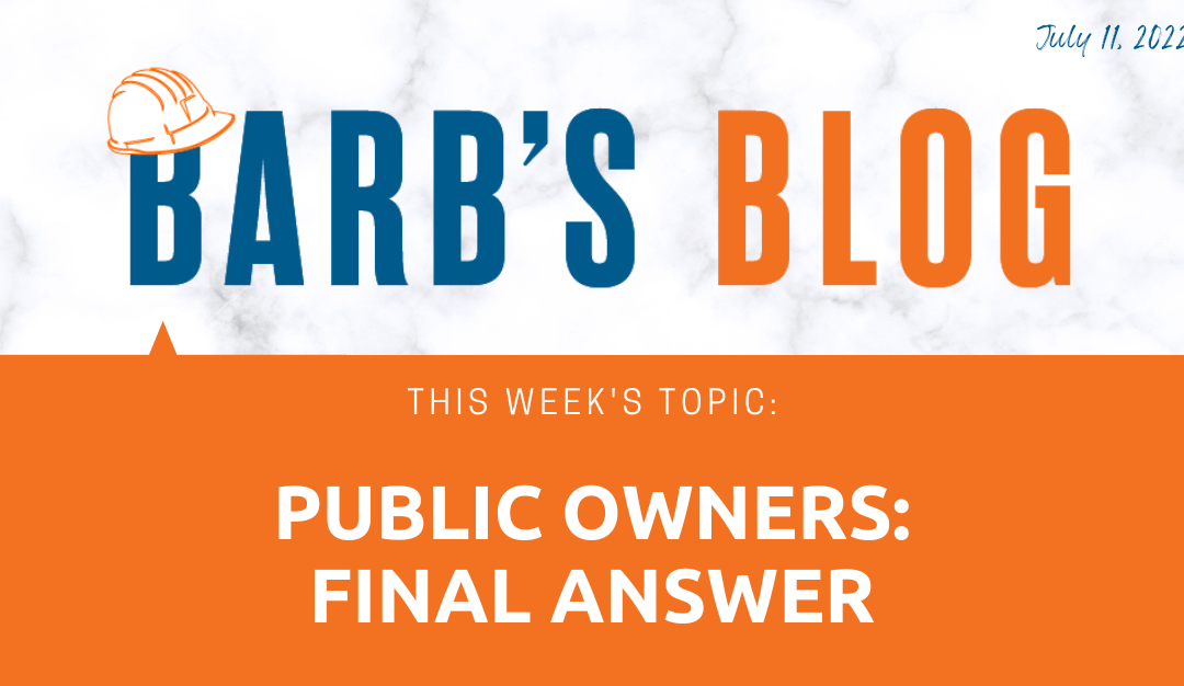 Public Owners – Final Answer