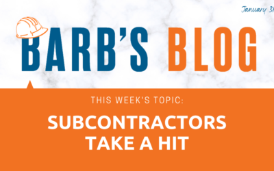 Subcontractors Take a Hit